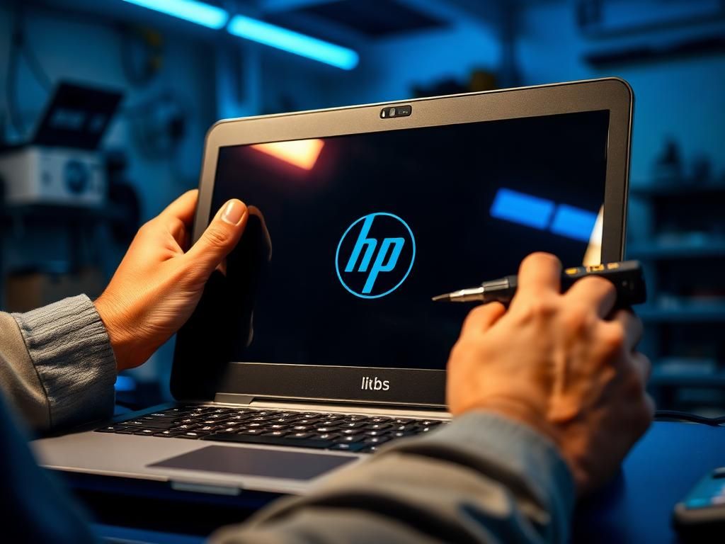 HP laptop screen replacement at HP Service Center Indore